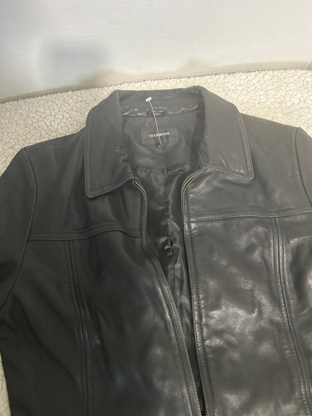 Colebrook genuine leather jacket